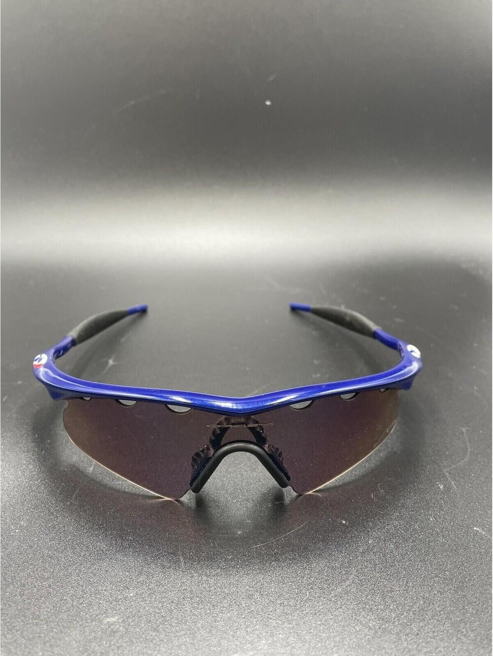 Oakley M frame Navy Blue w G30 Hybrid S Lenses Lance Armstrong Edition RARE new